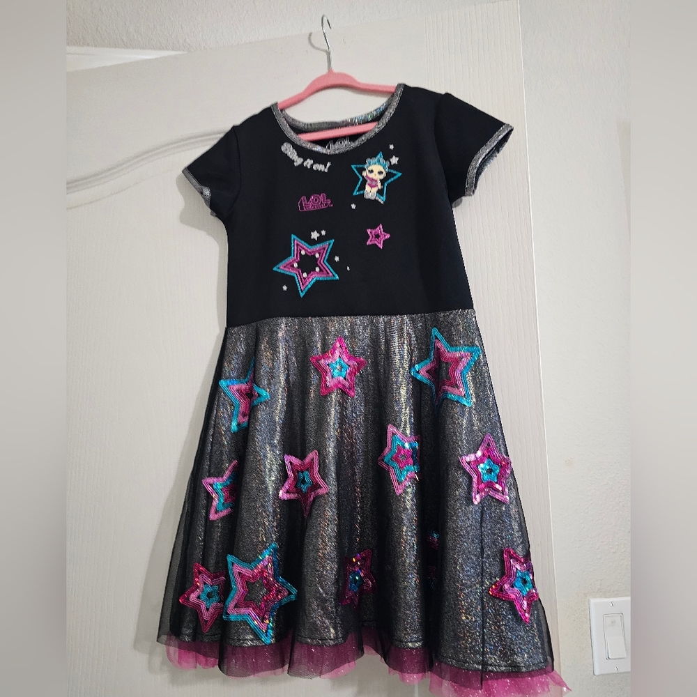 L.O.L Surprise Girls Exclusive "Bling It On" Dress Sz 6/6x